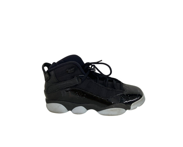 Air Jordan Kids Black Basketball Shoes Style 323419-011 Size 7Y