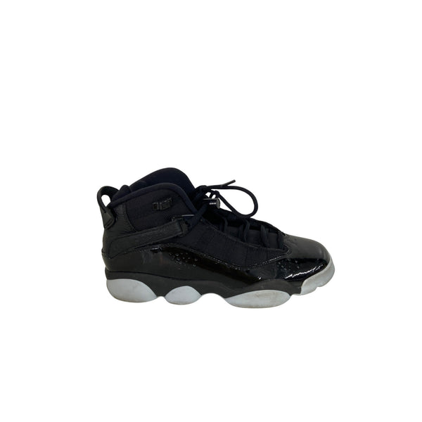 Air Jordan Kids Black Basketball Shoes Style 323419-011 Size 7Y
