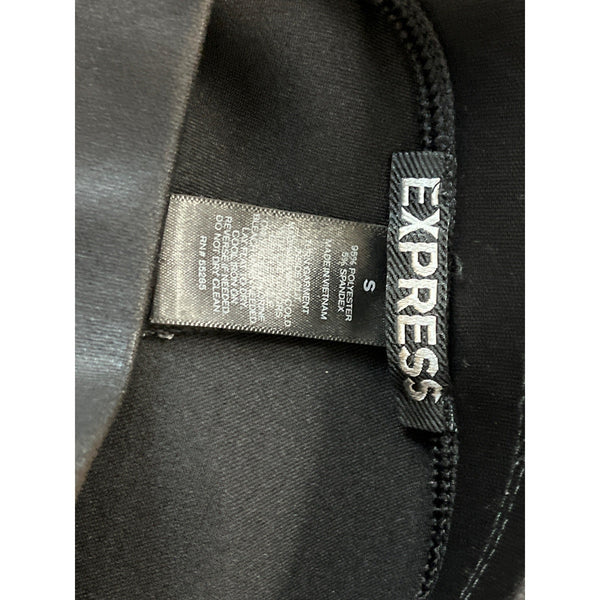 Express Women's Low Waist Black Body Shapping Leggings Sz S