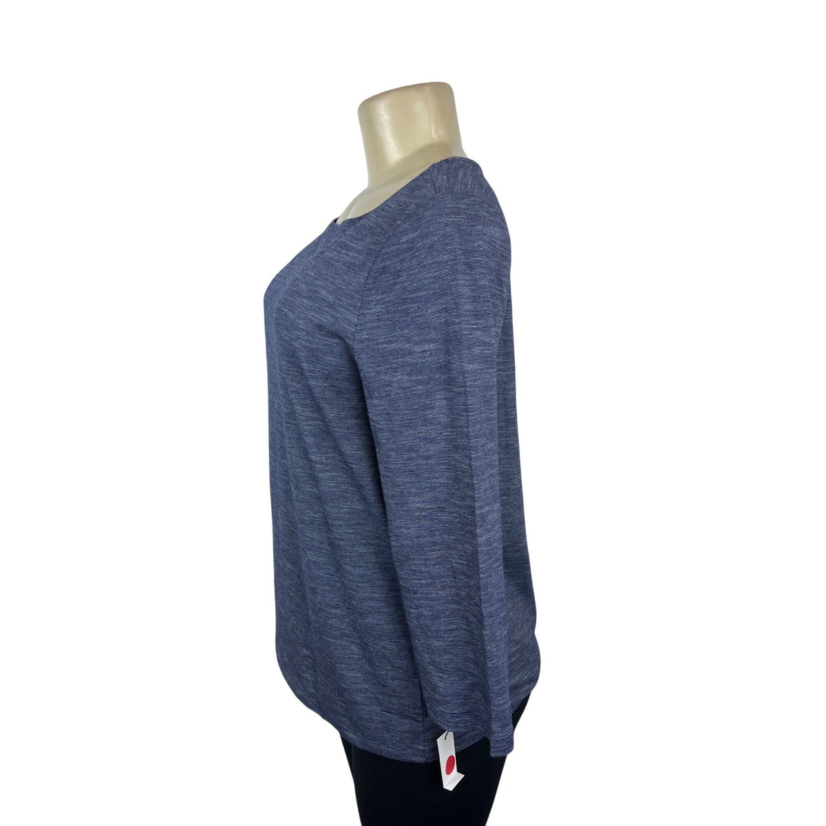 Talbots Women's Blue Long Sleeve Blouse Shirt Sz L - New