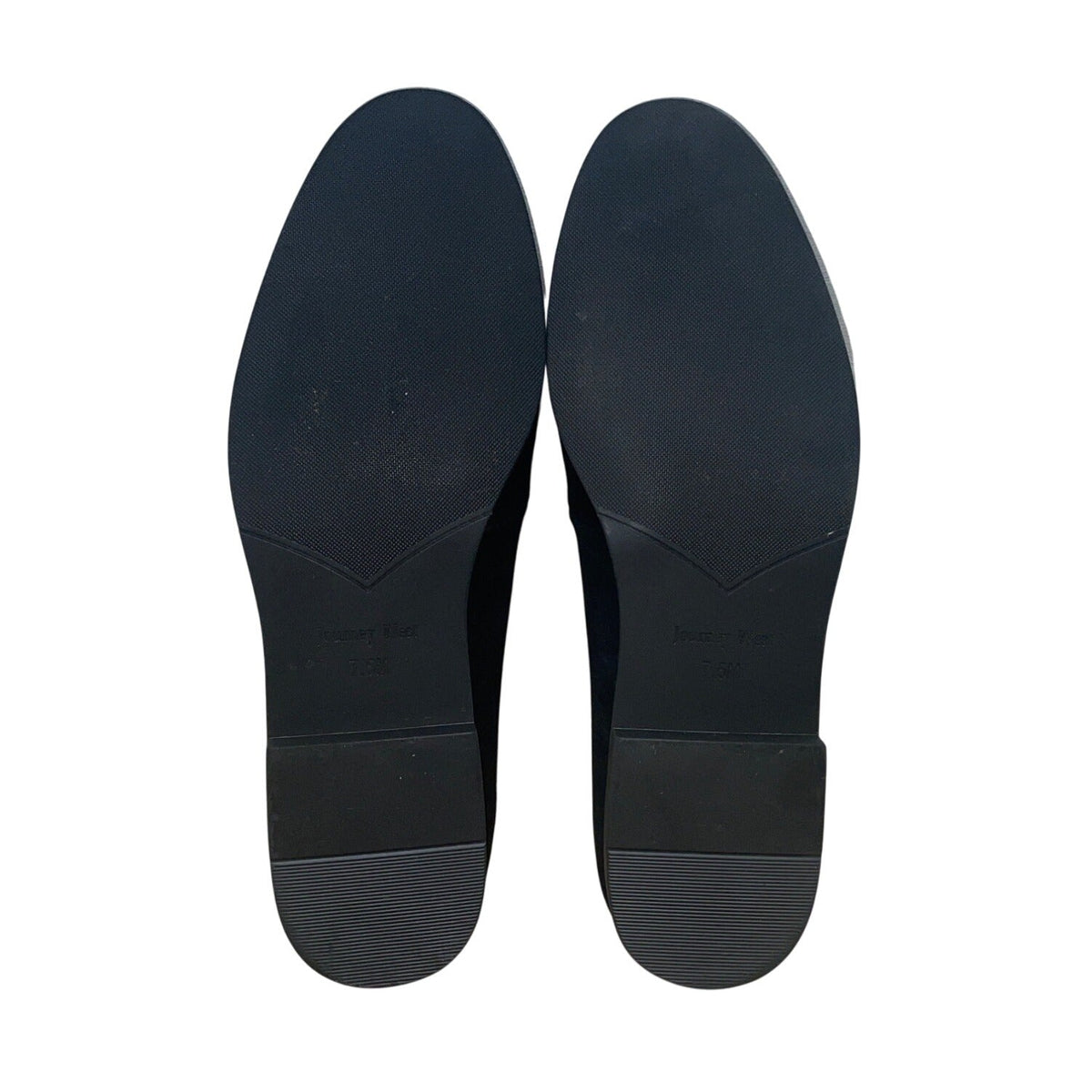 Journey West Women’s Black Suede With Bow Detail Loafers Size 7.5