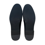 Journey West Women’s Black Suede With Bow Detail Loafers Size 7.5