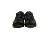 Perry Ellis America Mens Black & Grey Leather Luke Casual Sneakers Size 8.5
