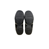 Perry Ellis America Mens Black & Grey Leather Luke Casual Sneakers Size 8.5