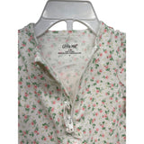 Little Me Baby Girls Pink & Floral Footie Pajamas Set 3M Cotton Soft Sleepwear