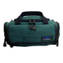L.L. Bean Green Canvas Zippered Compartments Carry Handles AK02 Mini Duffel Bag
