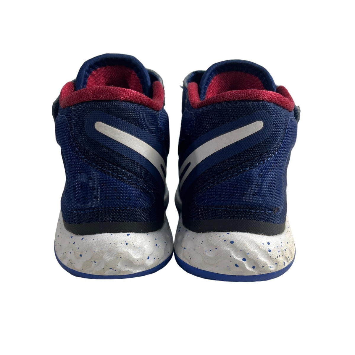 Nike Youth Boy's Blue Boyd KD Trey 5 VII Detachable Strap Hi Top Sneakers Sz 11C