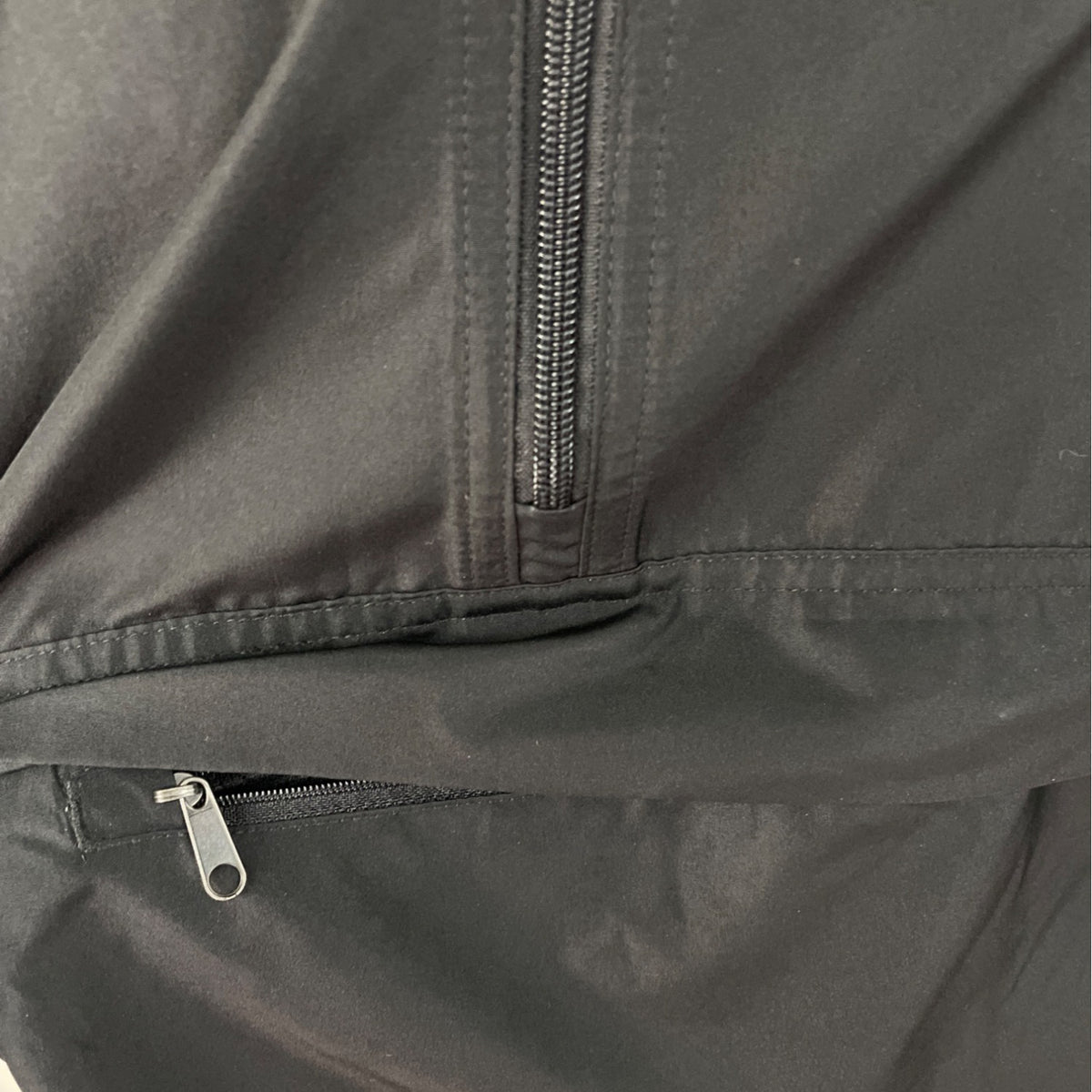 Champion Women’s Black Packable Hooded & Water Resistant Rain Jacket Sz S