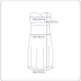 Naguchi Spaghetti Strap Dress Black & Purple Knee Length Dress Size XS/S