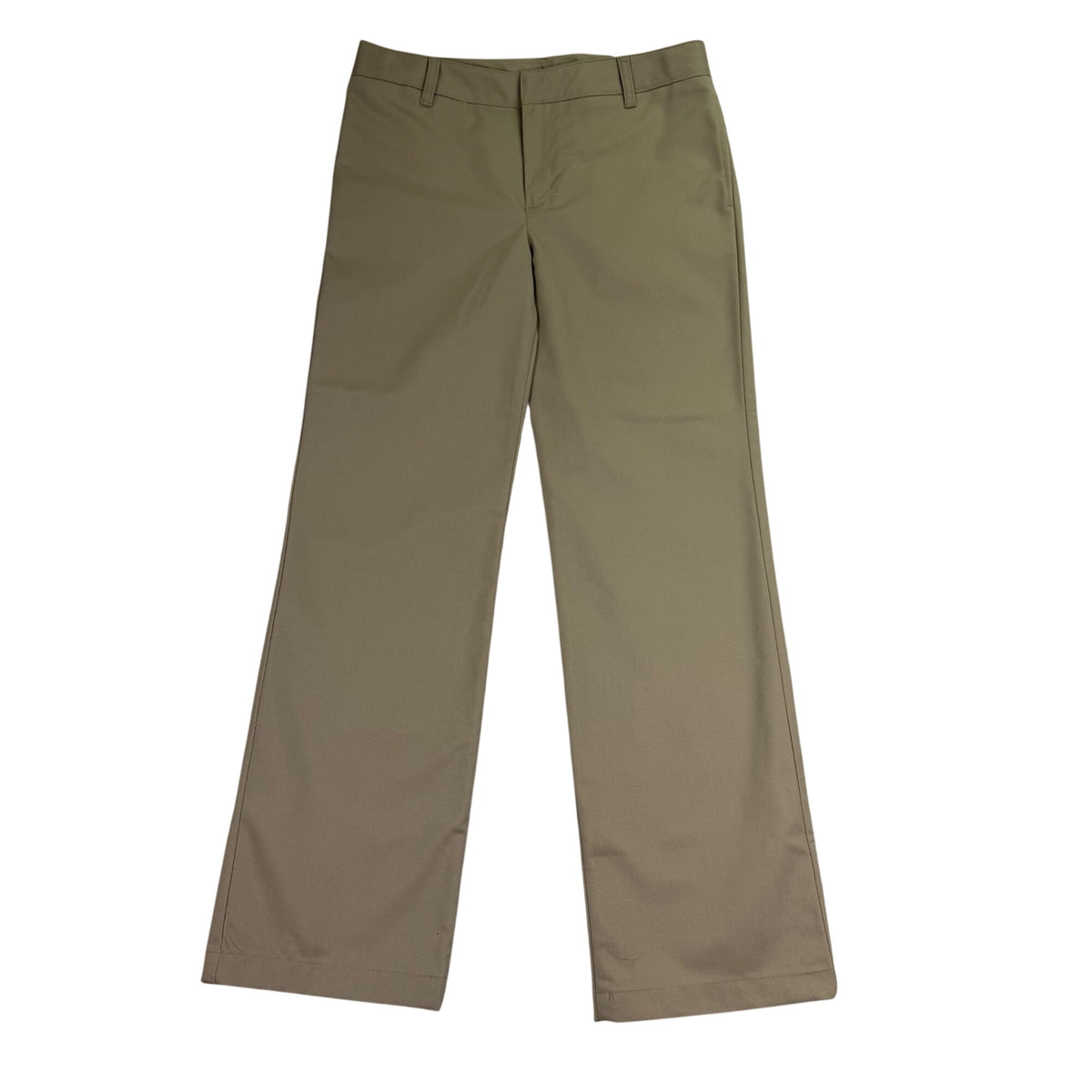 Flynn OHara Girls Khaki Adjustable Waist School Uniform Pants Sz 14R