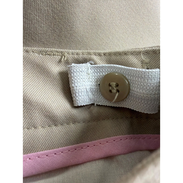 Flynn OHara Girls Khaki Adjustable Waist School Uniform Pants Sz 14R