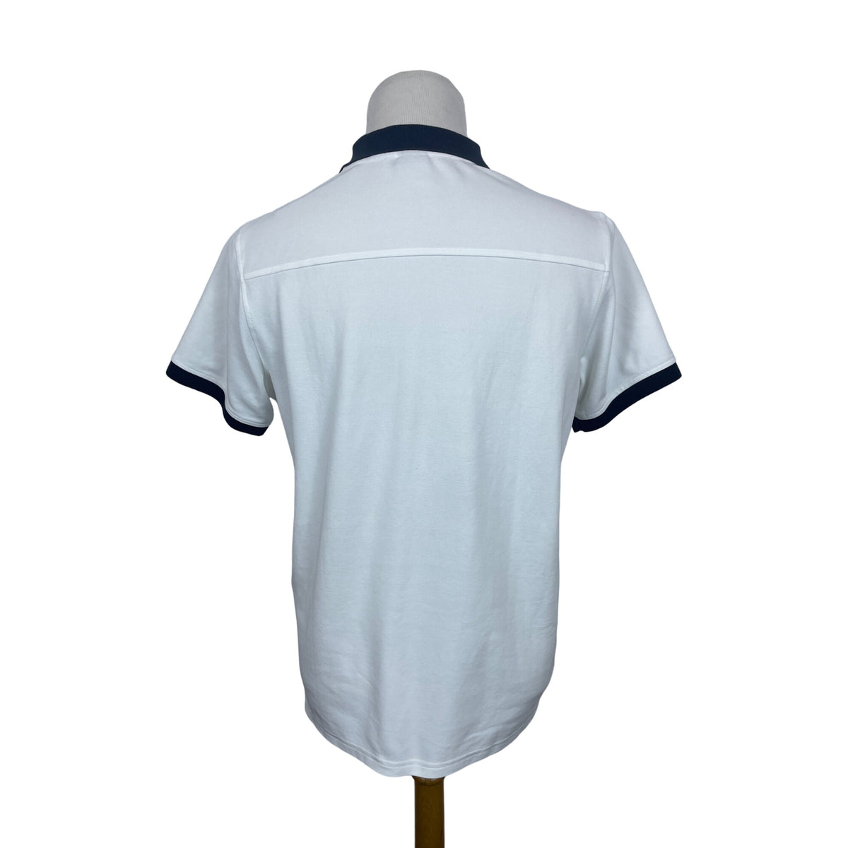 Outdoor Afro Men's Classic Fit Button Up White Polo Shirt Sz L - NWT