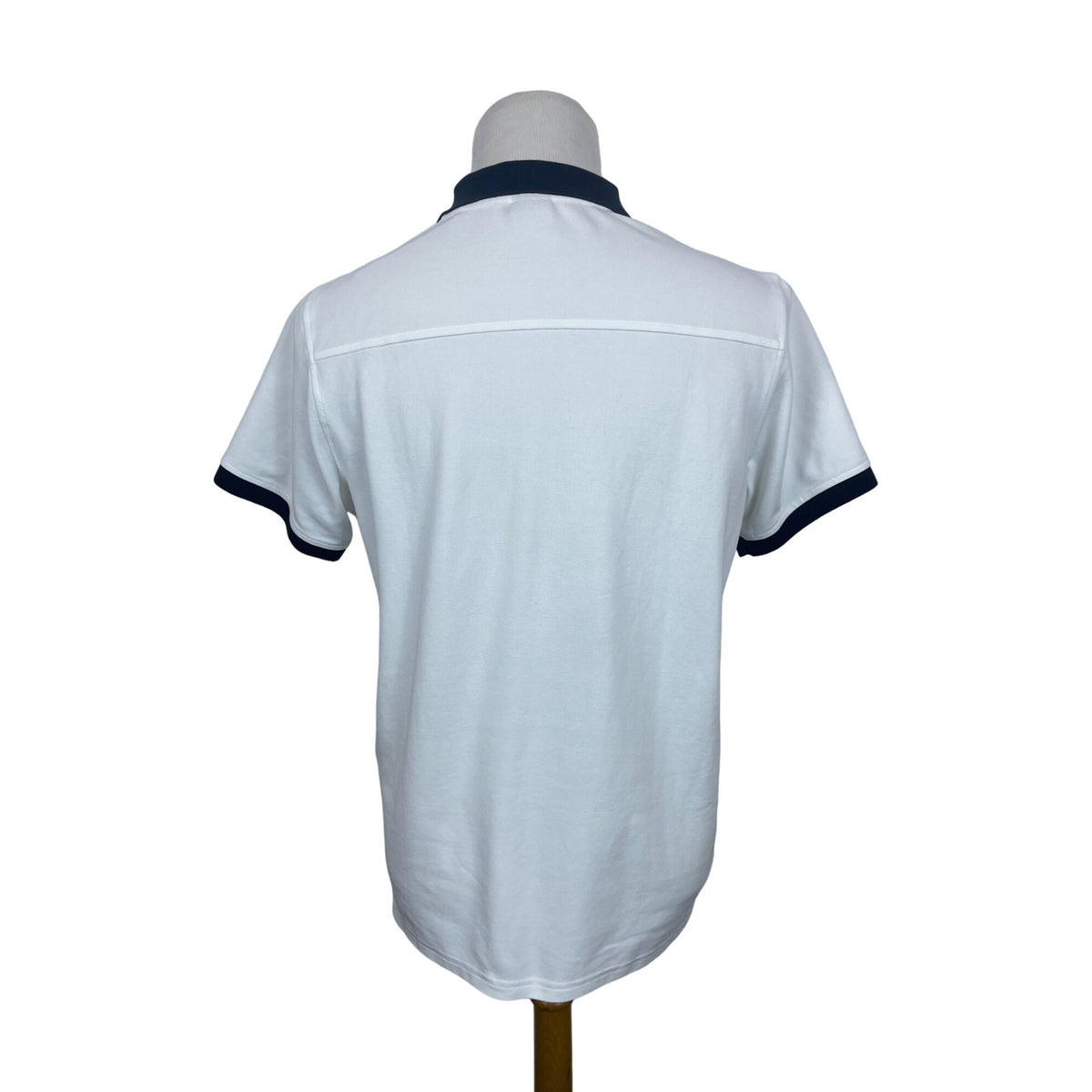 Outdoor Afro Men's Classic Fit Button Up White Polo Shirt Sz L - NWT