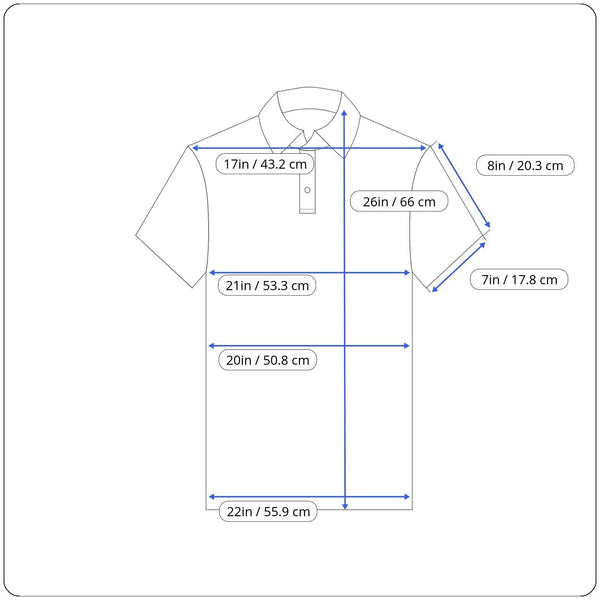 Outdoor Afro Men's Classic Fit Button Up White Polo Shirt Sz L - NWT
