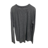 Forever 21 Mens Gray Striped Long Sleeve Top M