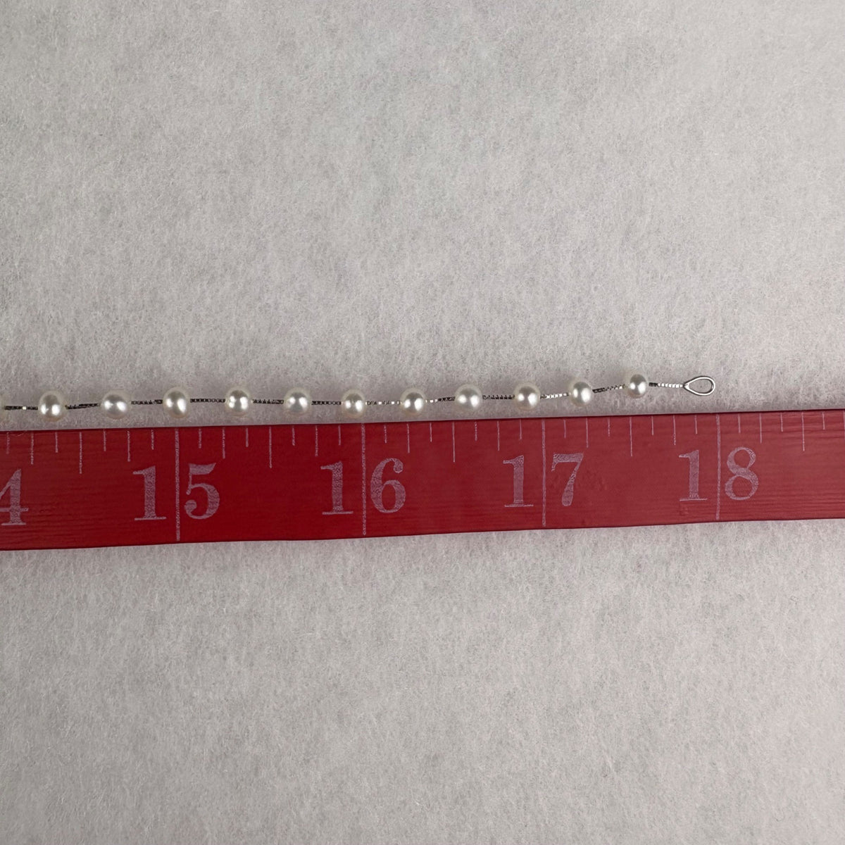 Cultured Pearl White 14K Necklace Precious 3 To 3.5MM Opaque Freshwater