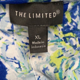 The Limited Womens Blue & Green Paisley Wrap Dress XL - New