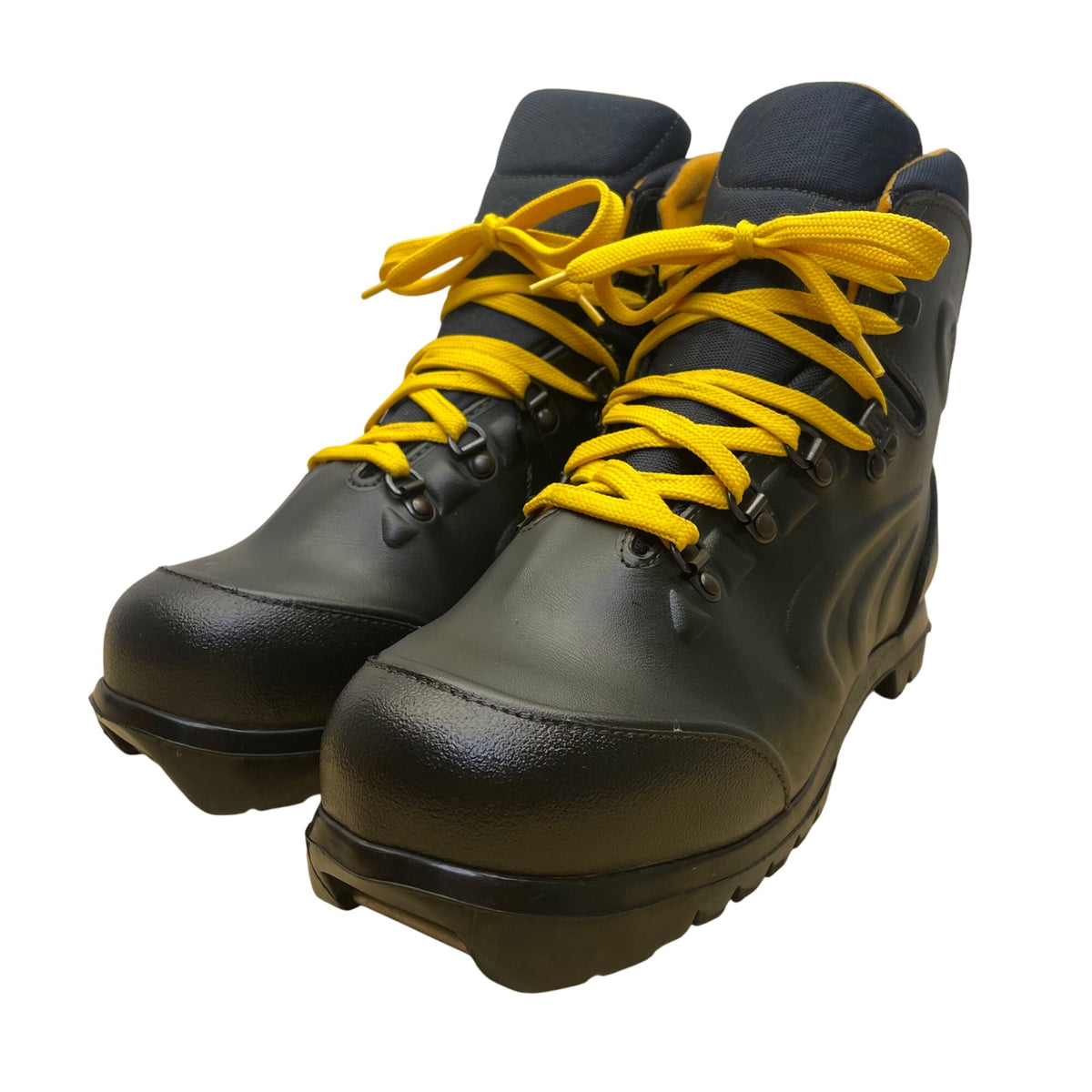 Asolo Men’s Black Leather Lace-Up AWS 840 NNN BC System Ski Boots Size 9