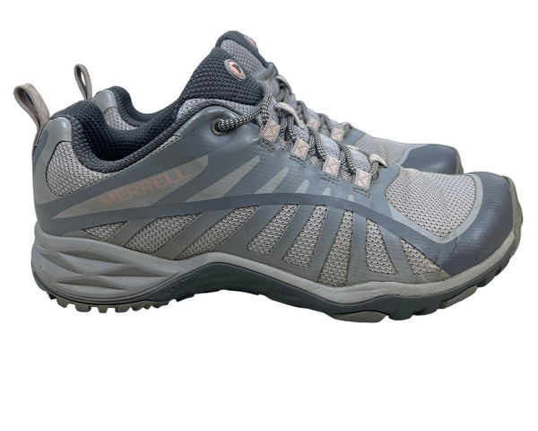 Merrell Women's Grey Frost Siren Edge Q2 Shoes Sz 8.5