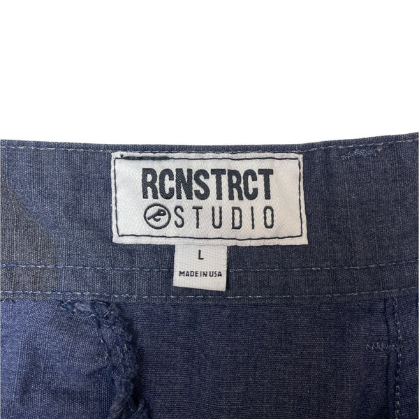 Rcnstrct Studio Men's Navy Cargo Pants Sz L