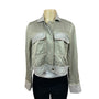 Anthropologie Women’s Olive Green Button Up Jacket Sz S