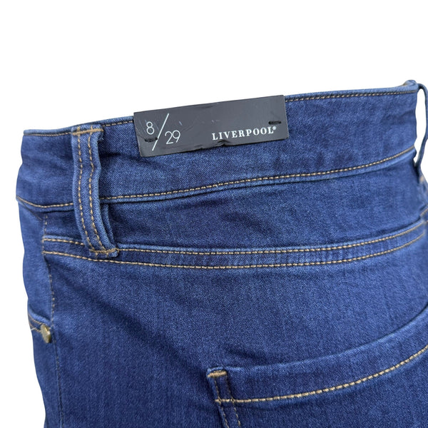 Liverpool Women’s Dark Wash Skinny Jeans Cotton & Rayon Blend Size 8/29 - New