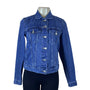 Gap Denim Blue Women's Classic Fitted Trucker Jacket Versatile Casual Style Sz M