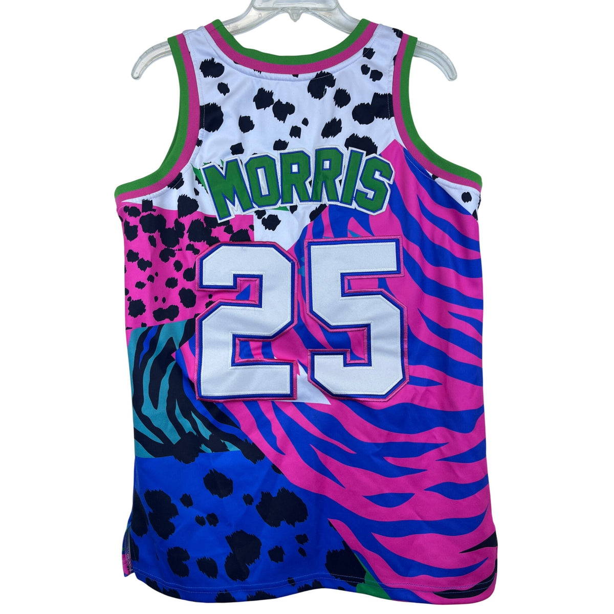 Headgear Classics Mens Multi-Color Polyester Saved By The Bell Basketball Jersey Size S