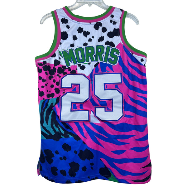 Headgear Classics Mens Multi-Color Polyester Saved By The Bell Basketball Jersey Size S