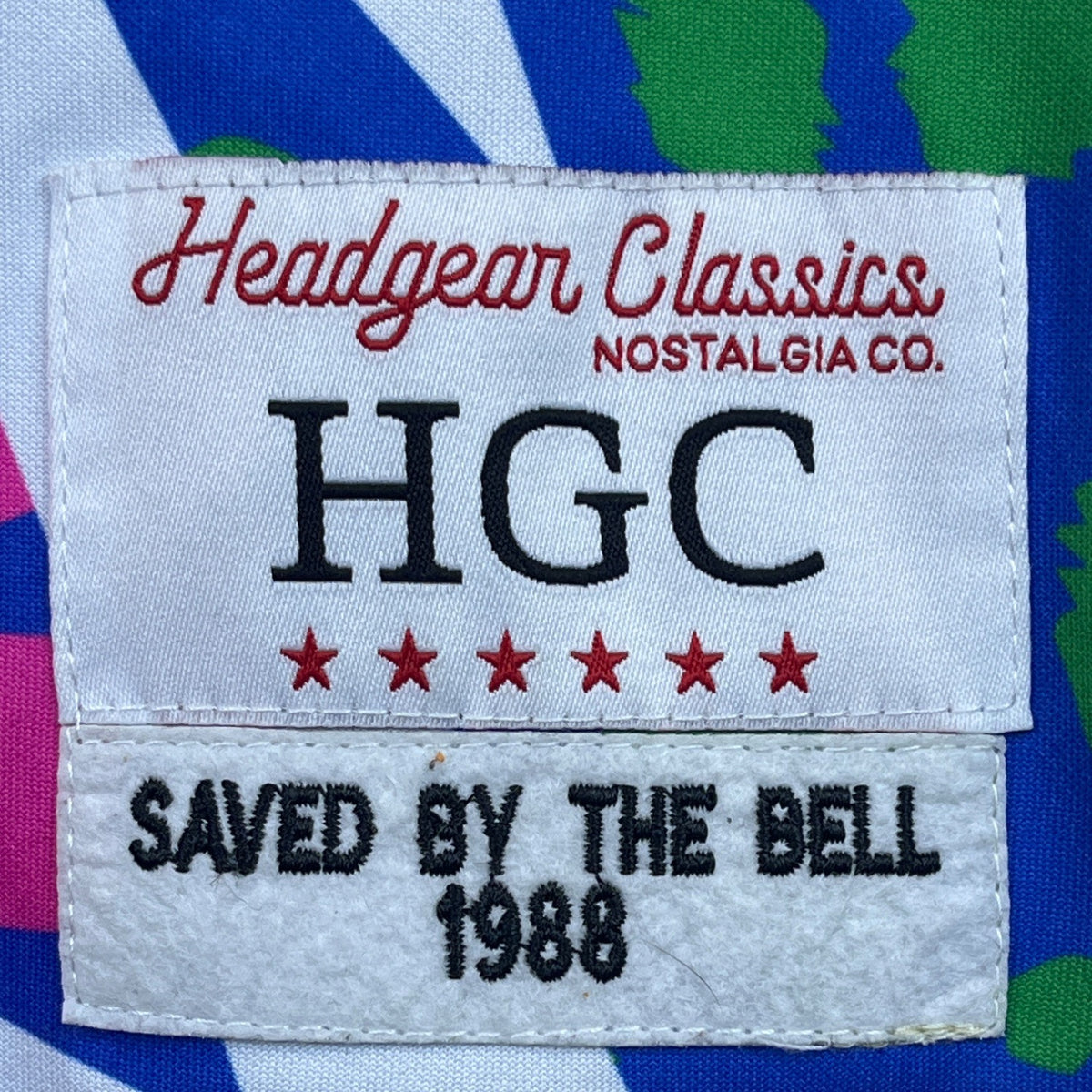 Headgear Classics Mens Multi-Color Polyester Saved By The Bell Basketball Jersey Size S