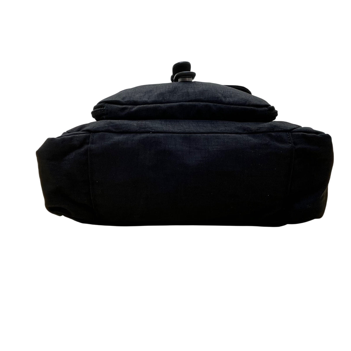 Baggallini Women’s Black Nylon Adjustable Strap Belted Buckle Crossbody Bag