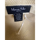 Yellow Cloche Hat With Braided Band & Metal Buckle Accent