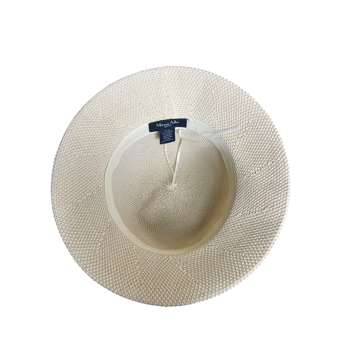 Yellow Cloche Hat With Braided Band & Metal Buckle Accent