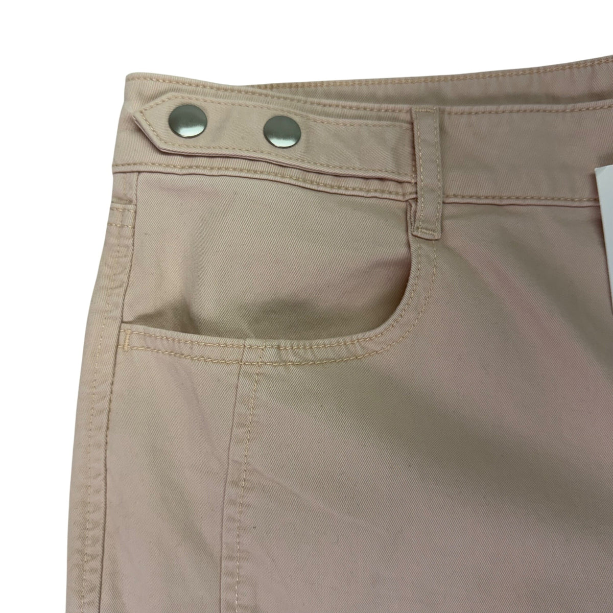 Loft Women’s Pink Cotton/Spandex Straight-Leg Jeans Size 14 - New