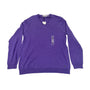 Calvin Klein Men’s Purple V-Neck Sweater Pullover Long Sleeve Size XL - New