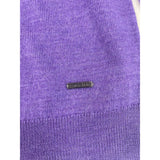 Calvin Klein Men’s Purple V-Neck Sweater Pullover Long Sleeve Size XL - New