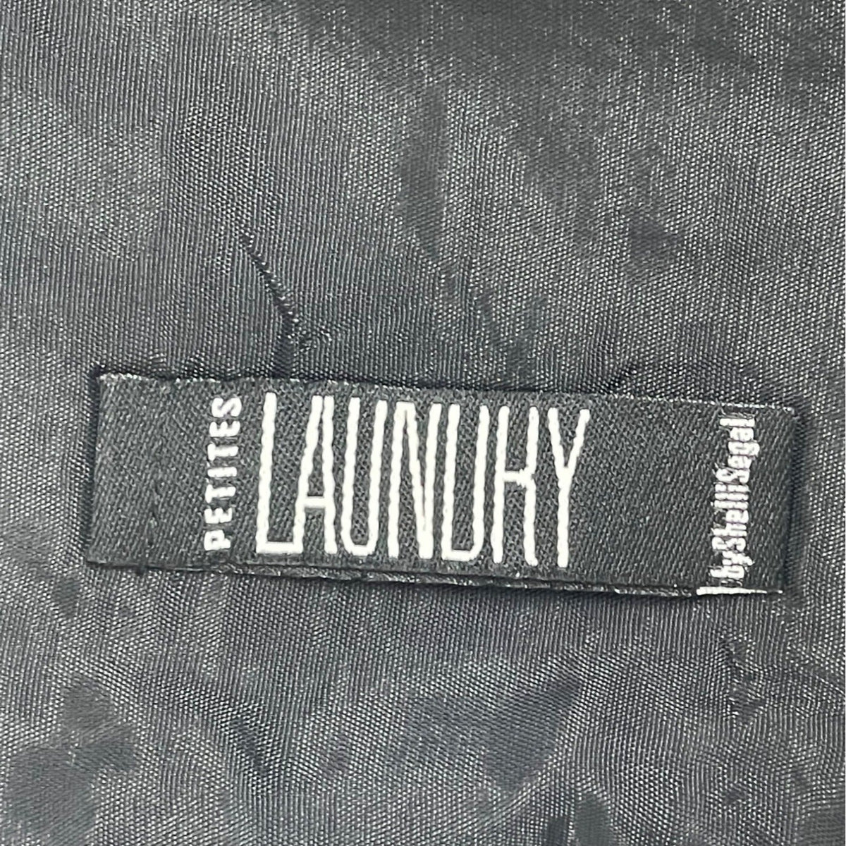 Laundry By Shelli Segal Black & White Sleeveless Dress W/ Bow Accent Sz 8P