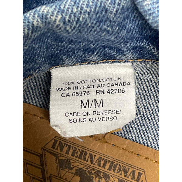 International Denim Vintage Mickeys Toontown Disneyland Denim Jacket Unisex M