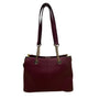 Wilsons Leather Women's Red Burgundy Faux Leather Chain Strap Shoulder Bag