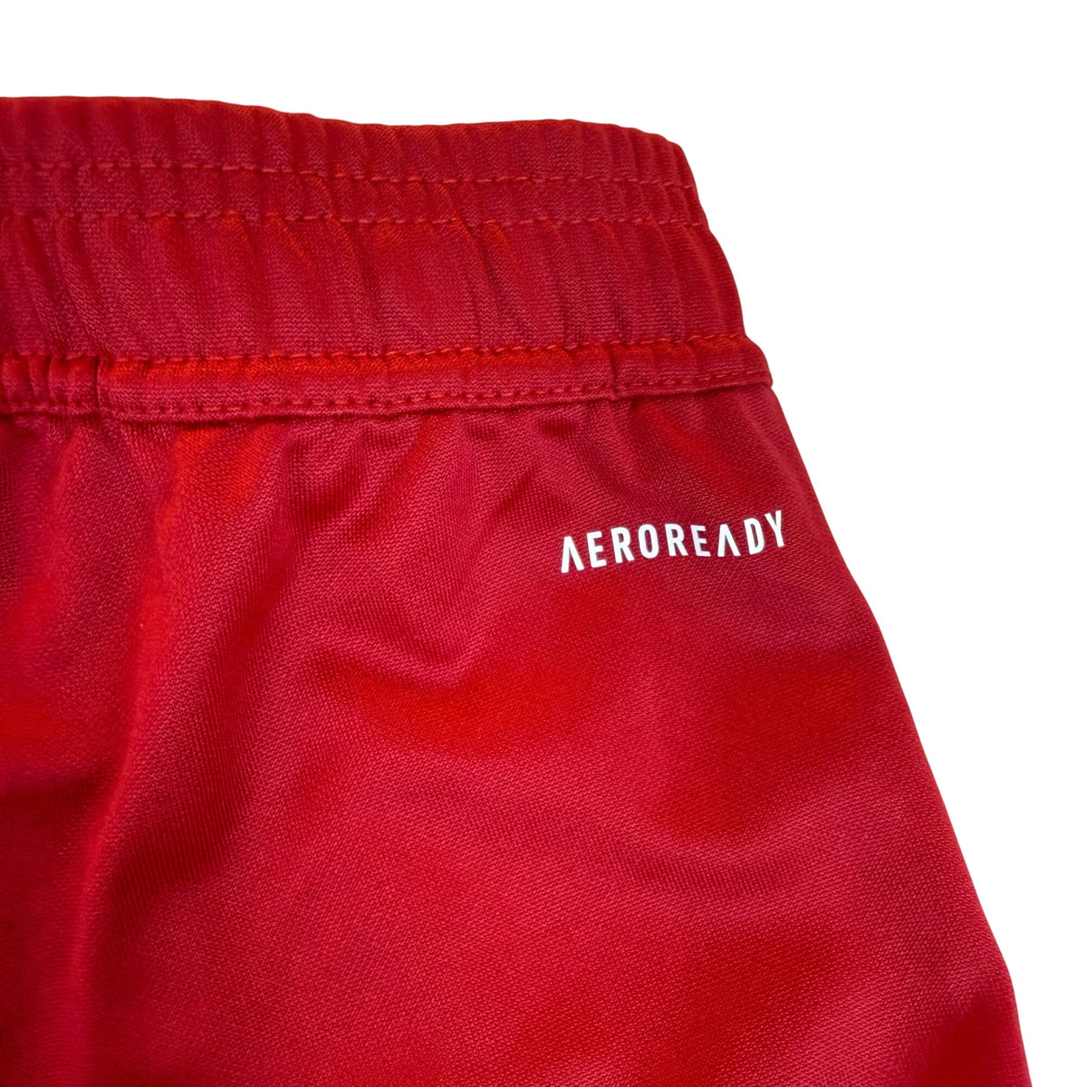 Adidas Mens Red Polyester Tapered Athletic Pants Aeroready Slim Fit Size S - New