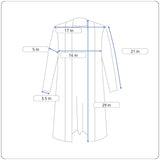 Lnk Landscape Womens Brown Open Front Cardigan Sz XS