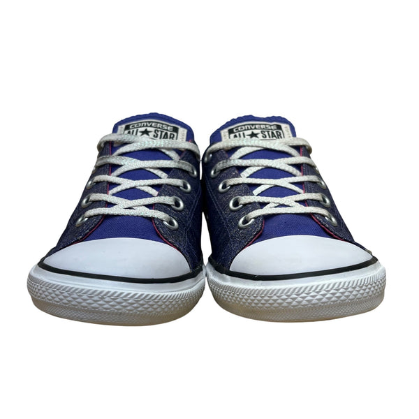 Converse All Star Girl’s Purple Sparkle Low Top Lace Up Oxford Sneakers Size 4
