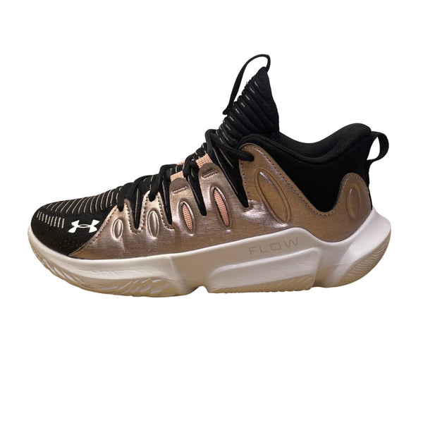Under Armour Women’s Black & Rose Gold Flow Breakthru 4 Basketball Shoes Sz 8.5