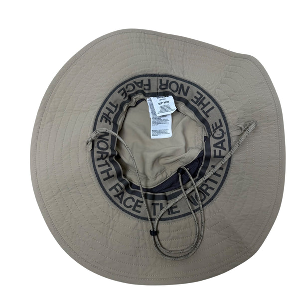 The North Face Unisex Khaki Polyester Bucket Sun Hat Adjustable Strap Size S/M