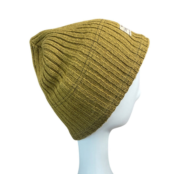 Timberland Wool Blend Authentic Outerwear Green Beanie Hat - One Size