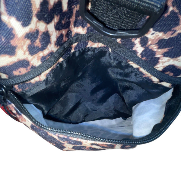 Tripcool Unisex Leopard Print Spacious Compartments Shark Design Duffel Bag