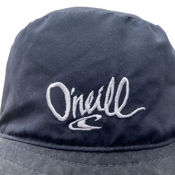 ONeill Black Sun Hat With Wide Brim & Adjustable Chin Strap