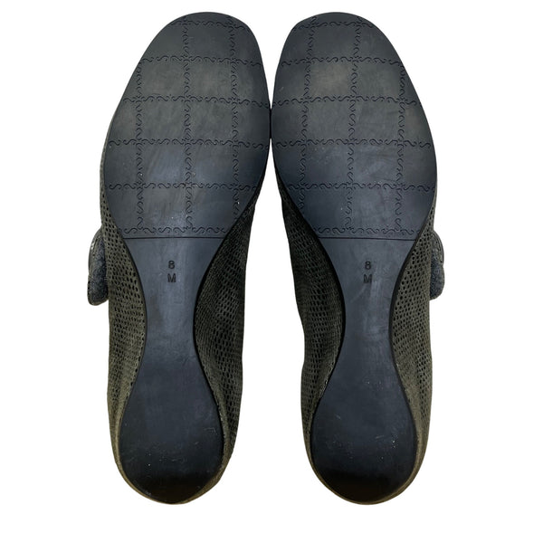 Vaneli Sport Women’s Grey Suede Slip-on Wedge Maxy Shoes Size 8M