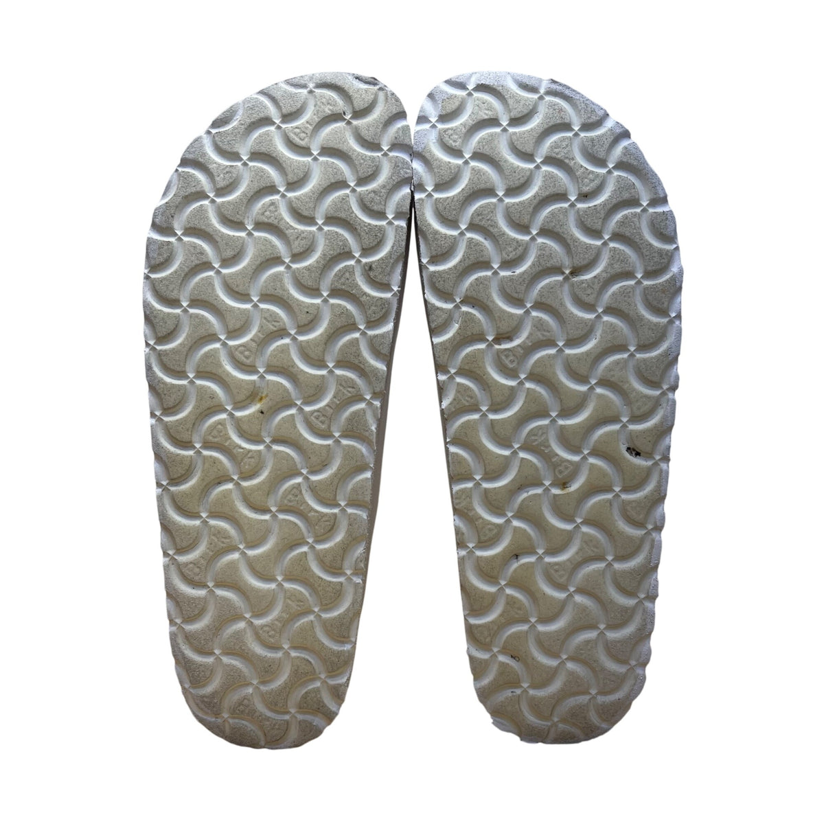 Papillio Women’s White Strap Adjustable Buckle Cork Platform Sandals Size 7.5