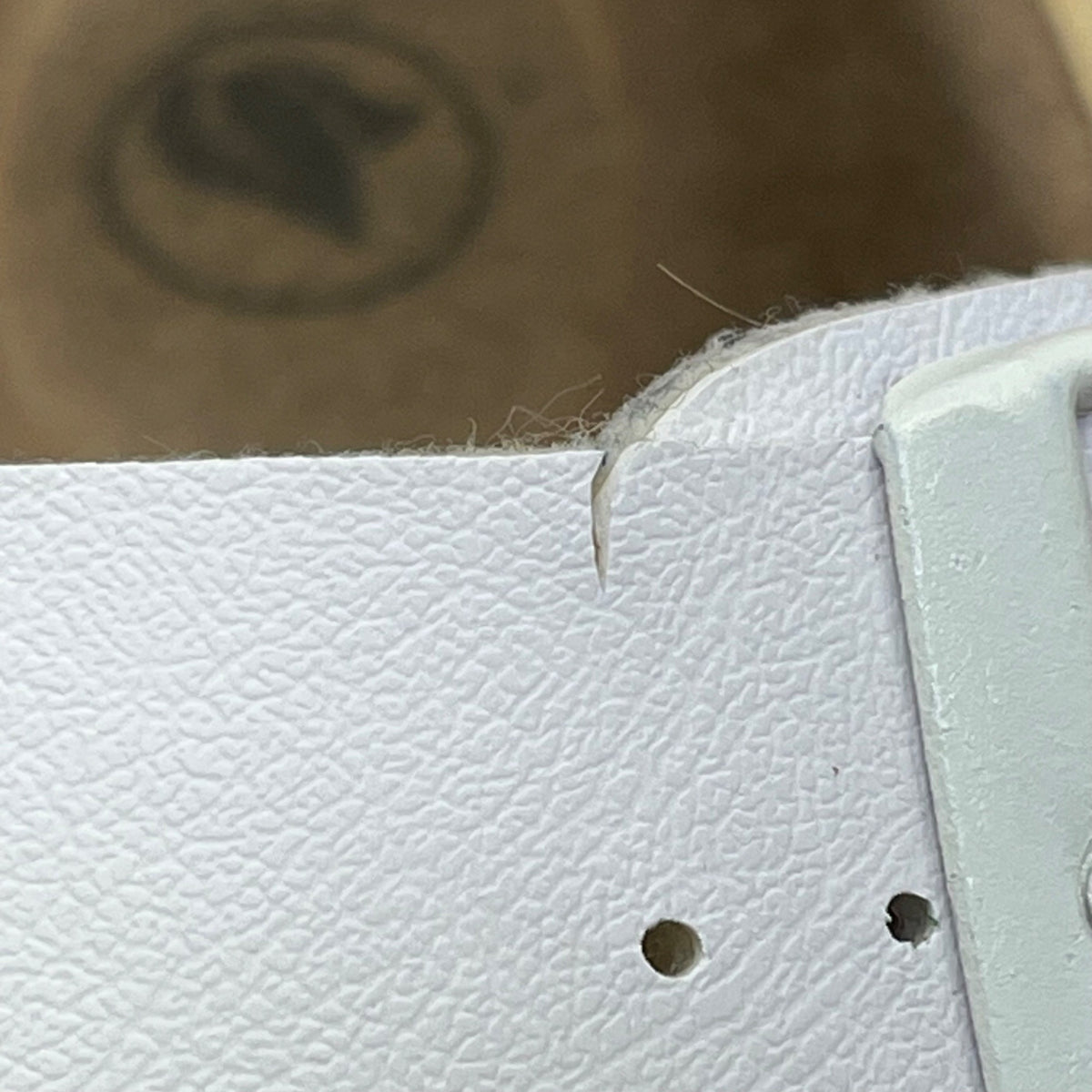 Papillio Women’s White Strap Adjustable Buckle Cork Platform Sandals Size 7.5